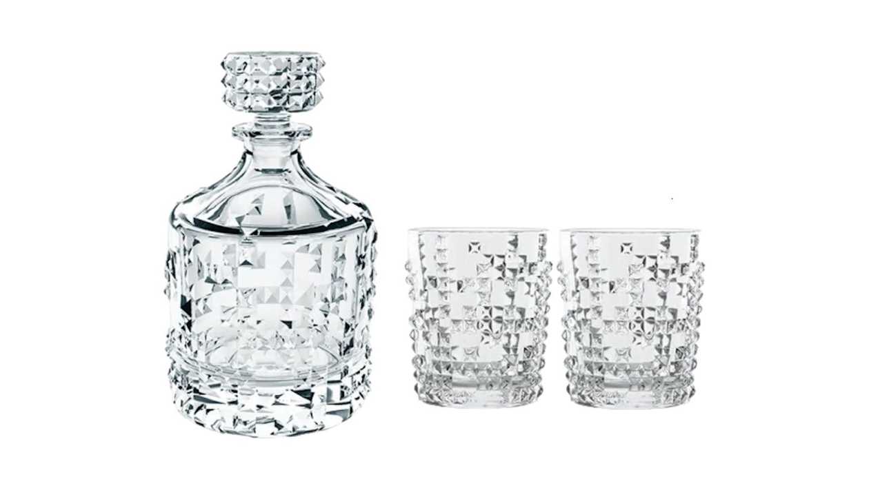 Nachtmann Punk Whisky Set set of 3, Germany