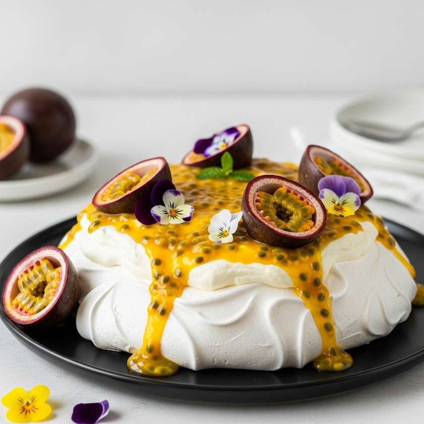 Pavlova de Maracujá
