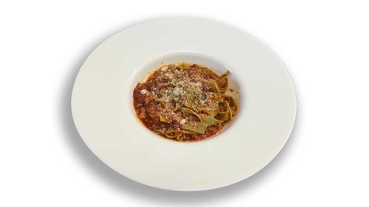 Zeleni rezanci Bolognese