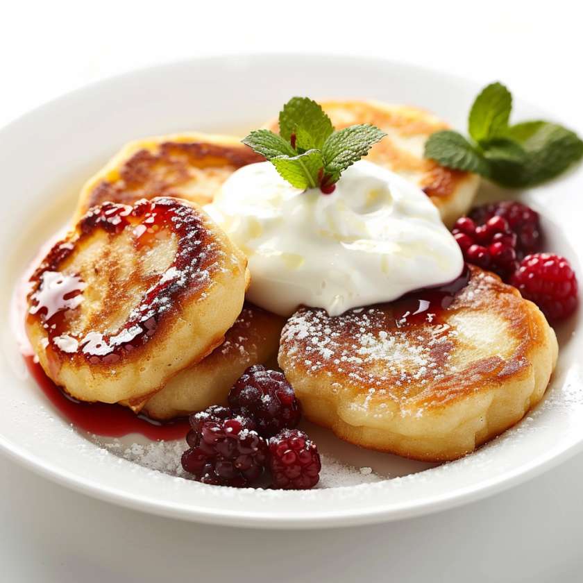 Fried Cottage Cheese Cakes