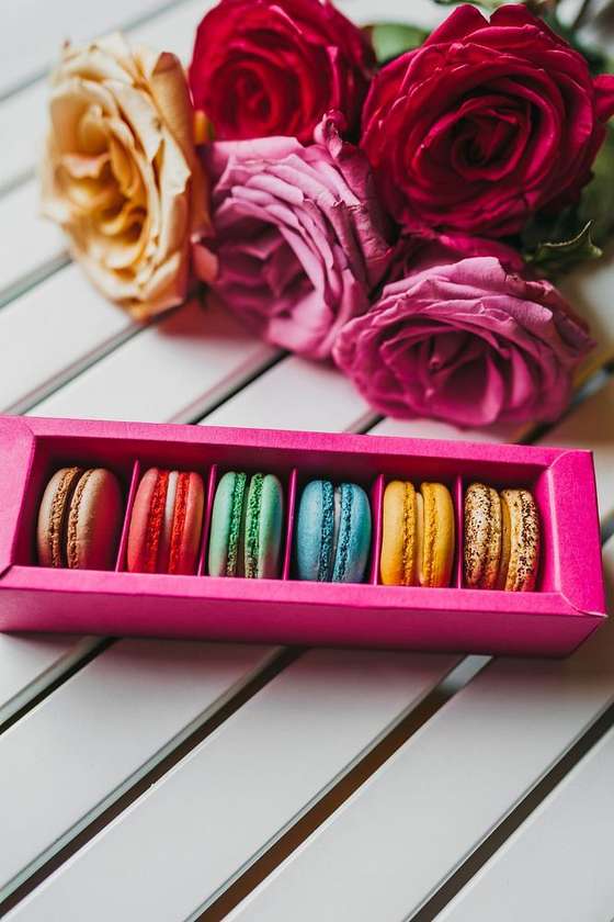 MACARONS 5 vnt. dėžutė