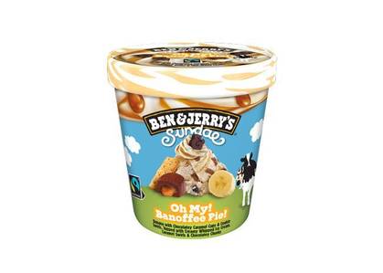 Ben & Jerry's - Banoffee Pie Sundae 427ml
