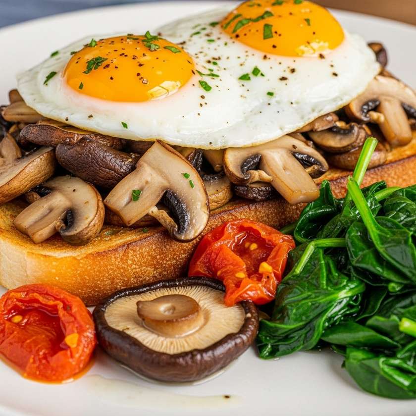 Tosta de Cogumelos
