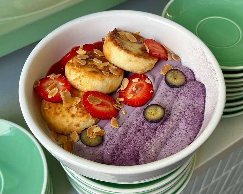 Ube сирники