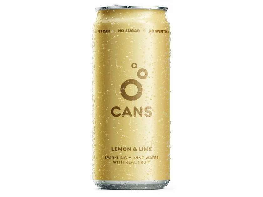 CANS lemon & lime