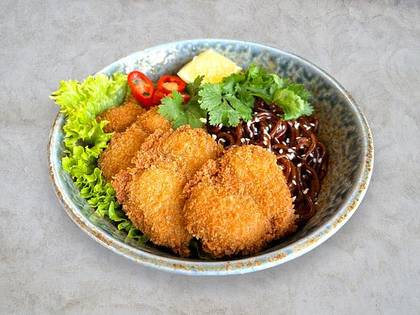 Black katsu ramen(1,6,11)