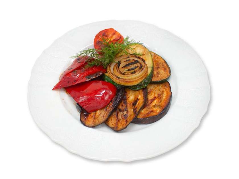162.Pečená grilovaná zelenina