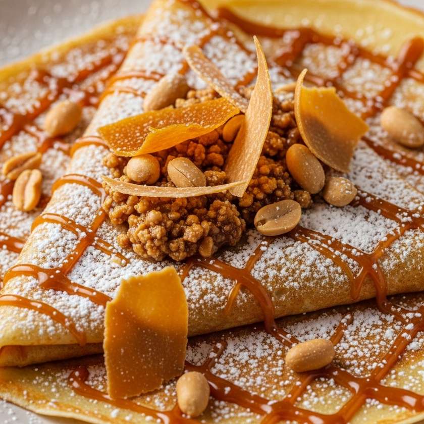 Crepe with Caramel