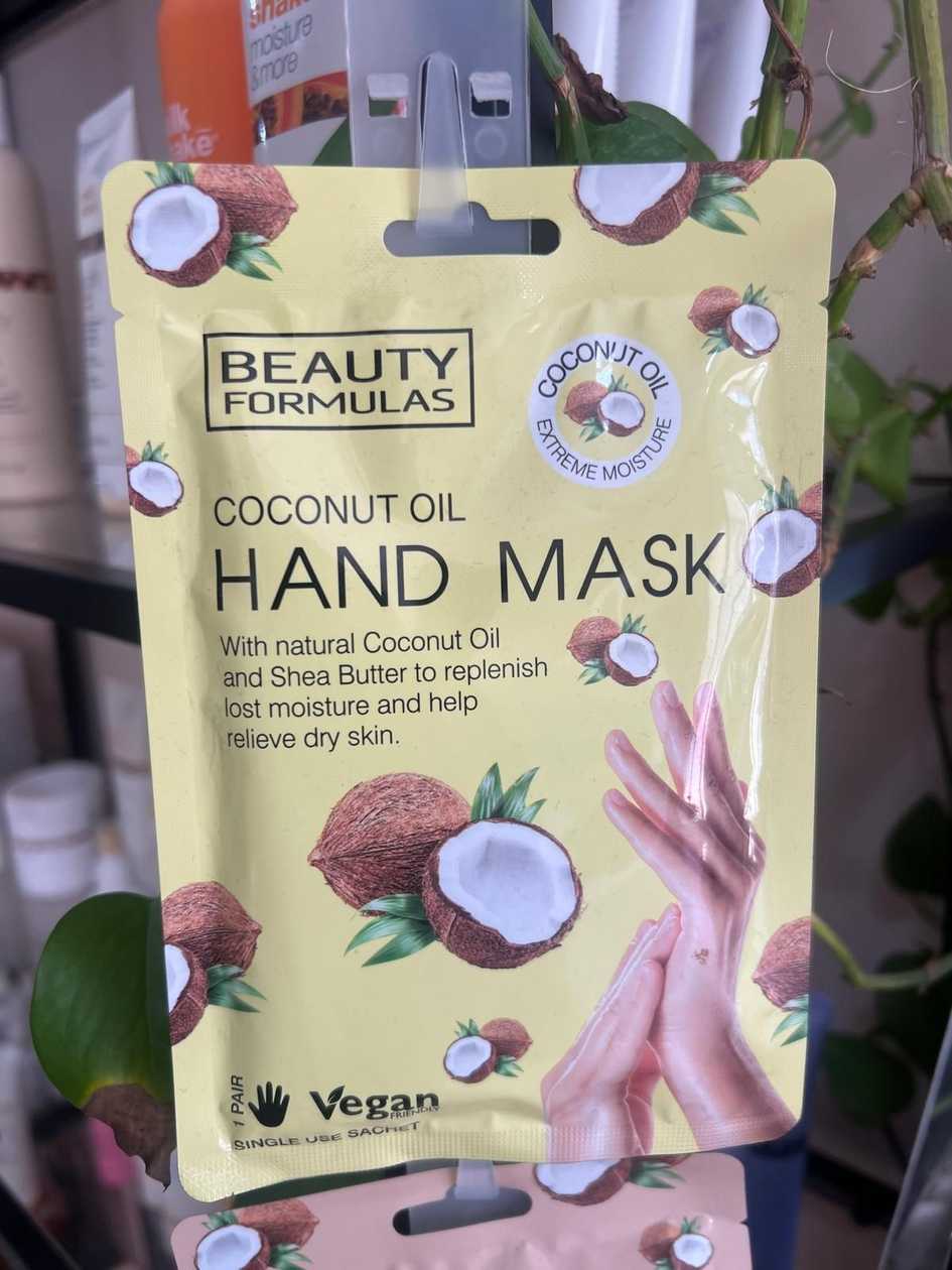 Beauty Formulas Coconut Oil Hand Mask x1 Pair