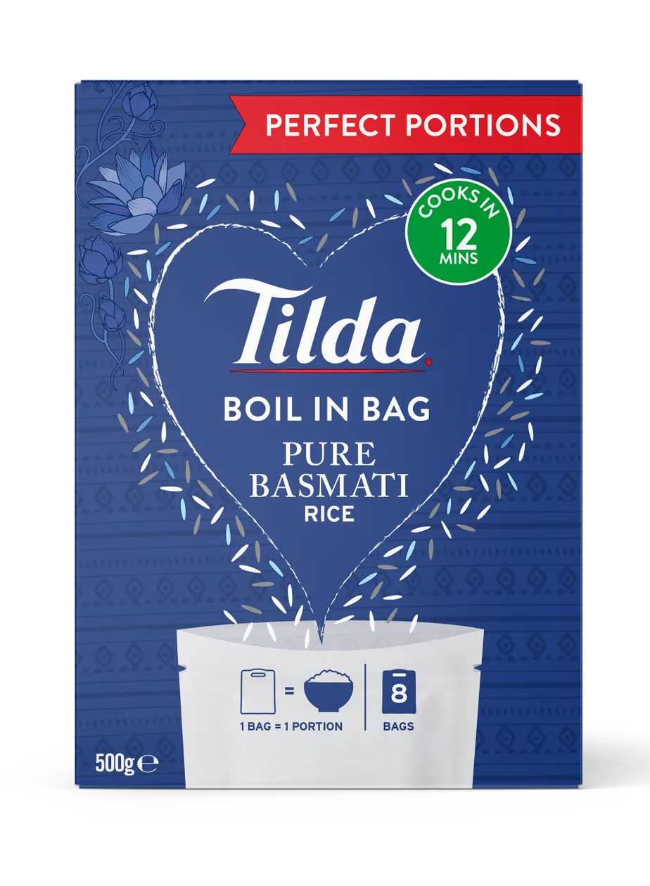 Tilda Basmati Rice Boil In Bag 500gr