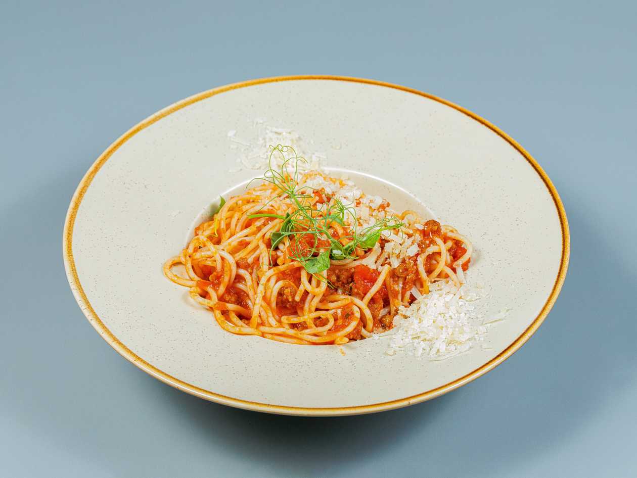 Spaghetti with Bolognese sauce