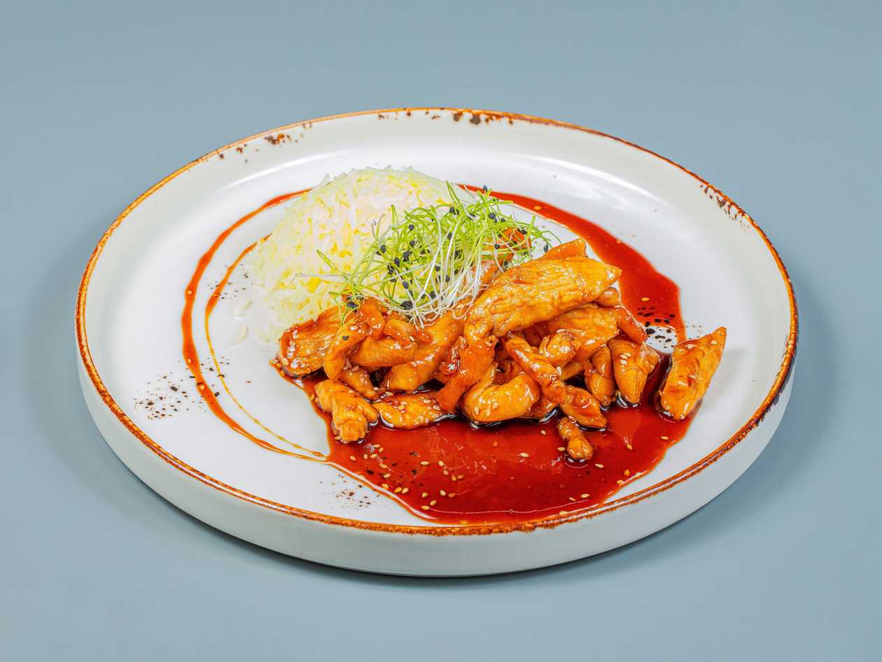 Chicken with Teriyaki Sauce