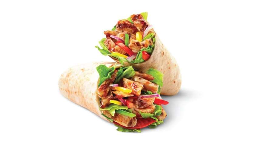 Wrap BBQ Chicken Strips