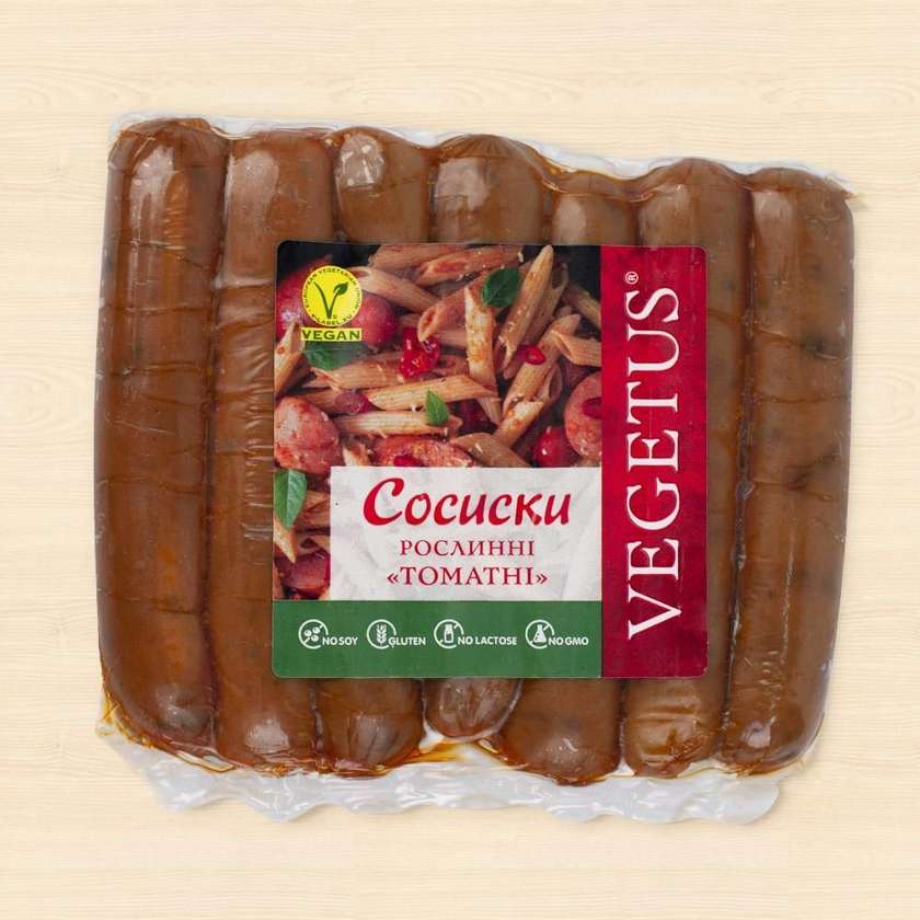 Сосиски томатні VegetusELavka