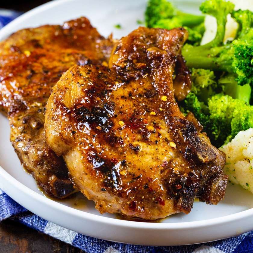 Spicy Pork Chops