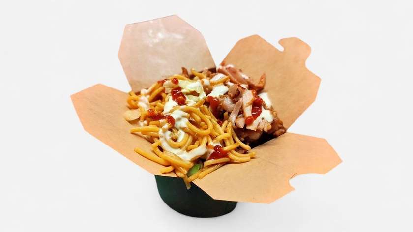 Kebab Box with noodle or rice