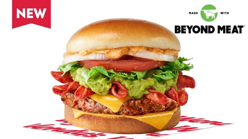 Takis Burger with Plant-Based Meat