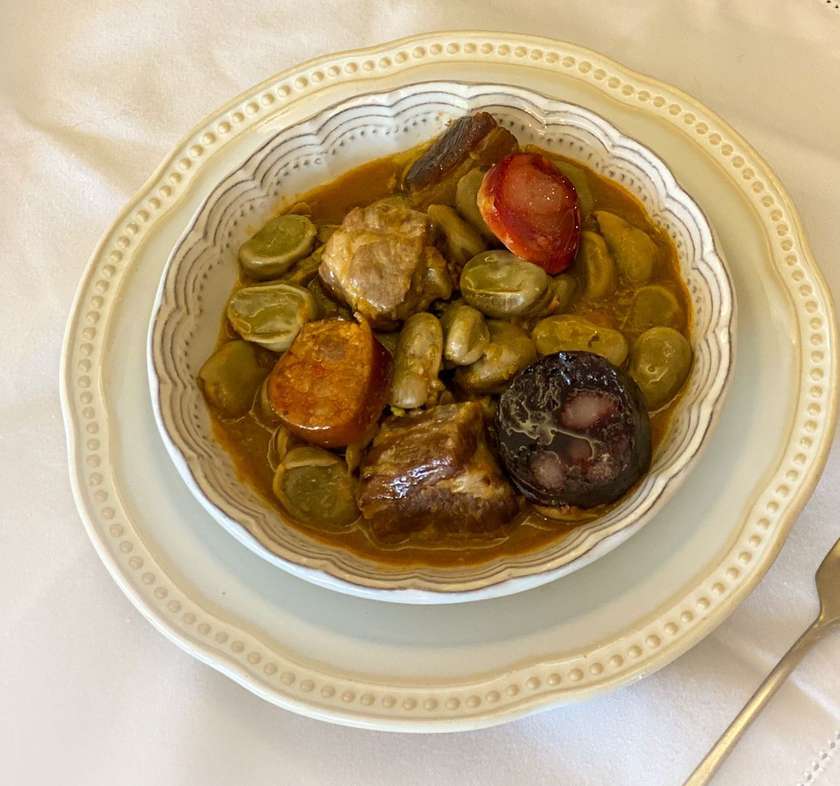 Favas Guisadas c/ Entrecosto 1P