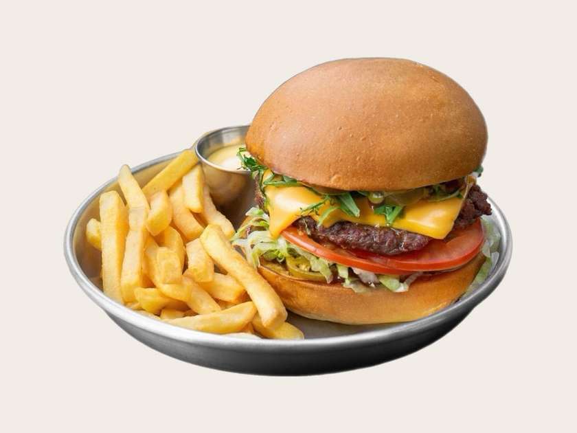 Beef-jalapeño burger