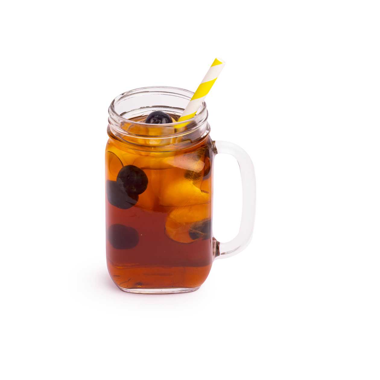 Iced Tea: Red Vanilla and Blueberries