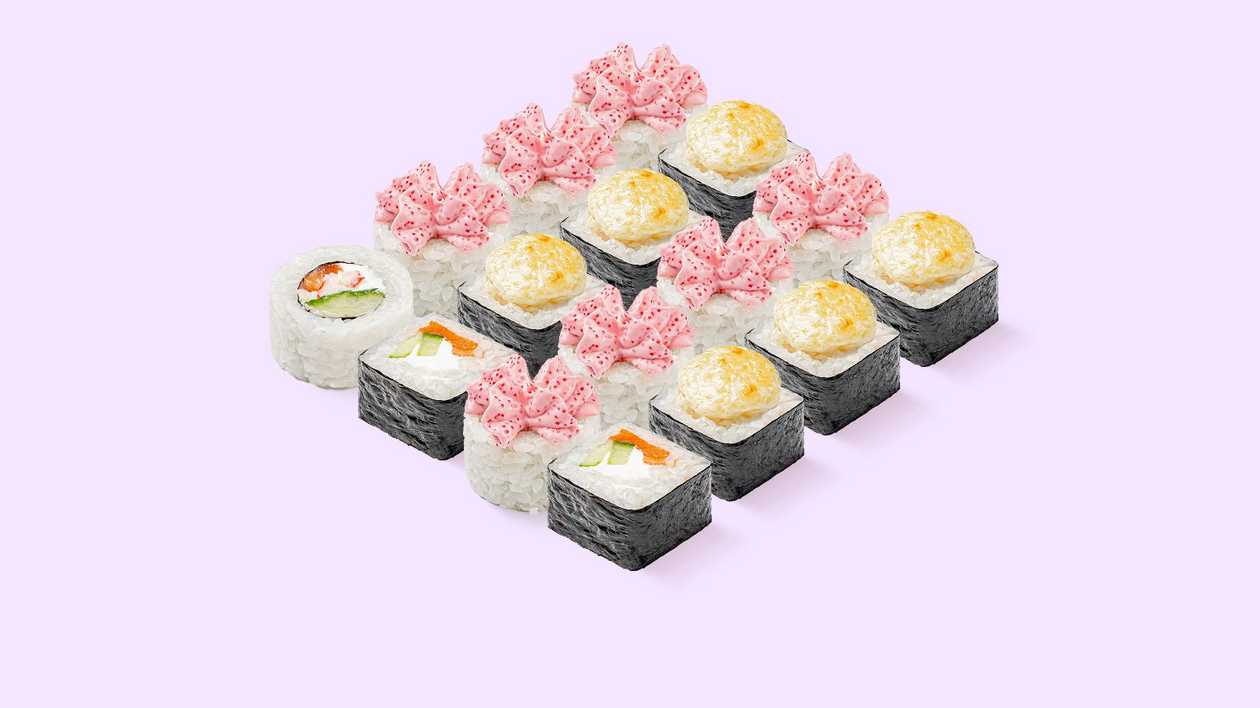 Two salmon - 16 pieces
