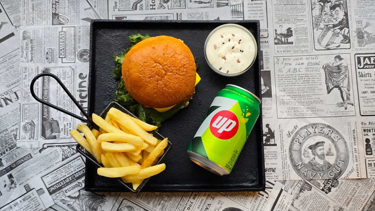 Sweet & Sour Chicken Burger – Combo