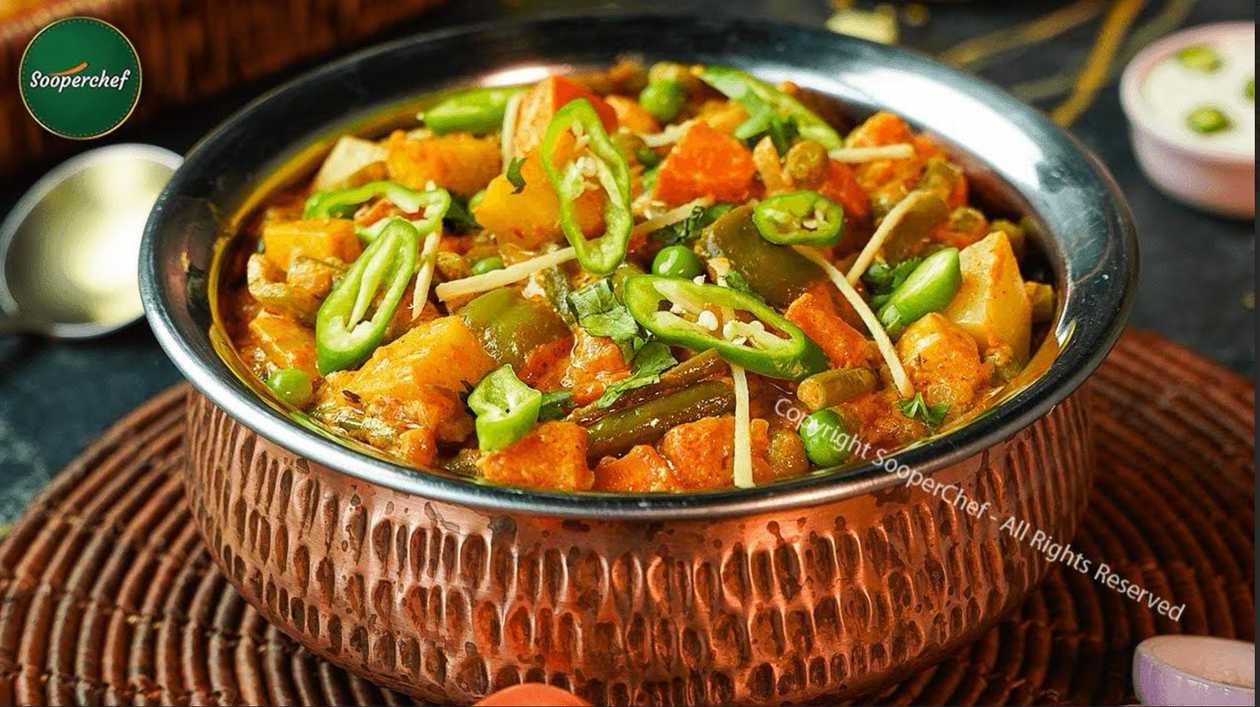 Mixed Vegetables Bhujia