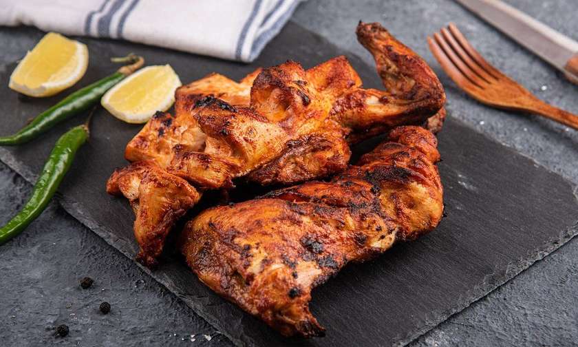 Poussin Tikka - Breast with Chips
