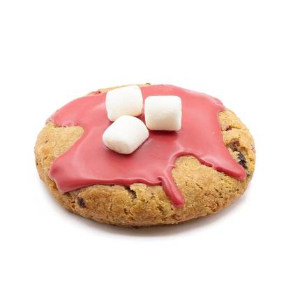 Strawberry and Marshmallow Cookie