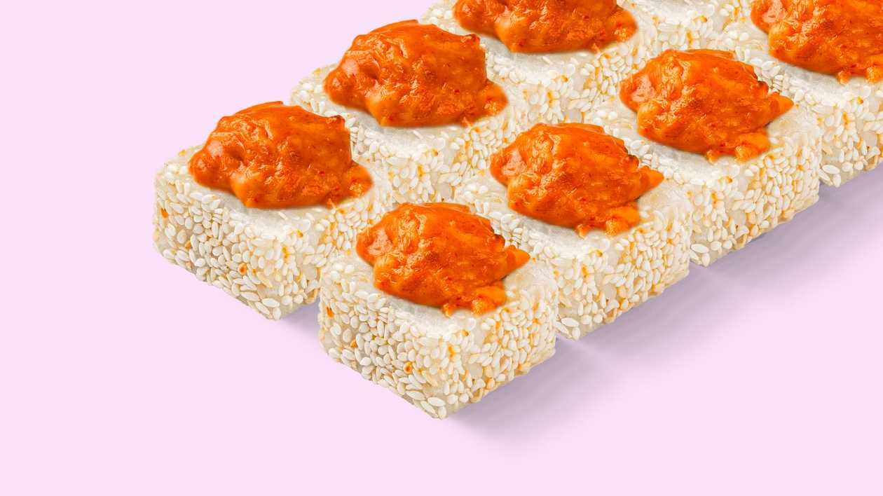 Запечённый с крабом