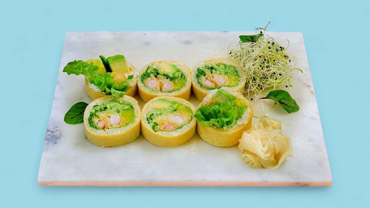 Tamagoyaki krewetka w tempurze 6 szt.