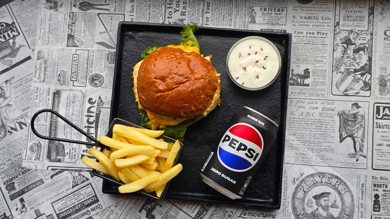 Sweet & Sour Beef Burger – Combo