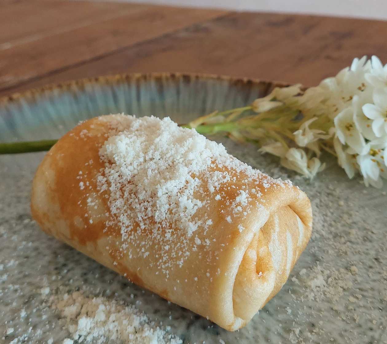 Crepes de Cogumelos e Espinafres 2P