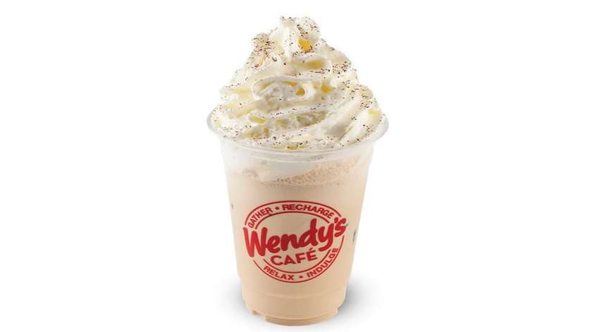 Cold coffee with ice-cream