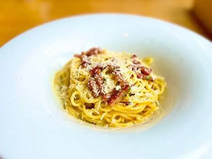 Bezlepkové Spaghetti alla Carbonara