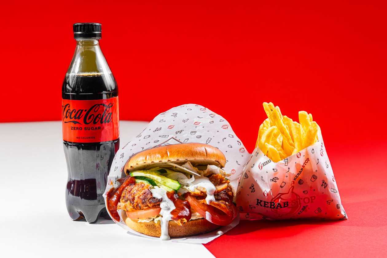 Kebab Burger suur eine