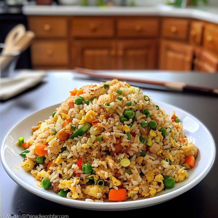Fried Rice,3pcs Wings