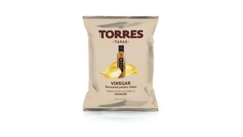 Картофельные чипсы Torres Premium с уксусом 40гр