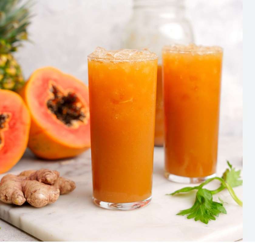 Fresh Pawpaw Juice