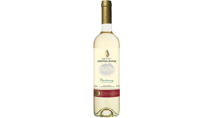 Chateau Boyar Chardonnay białe wytrawne 0,75L