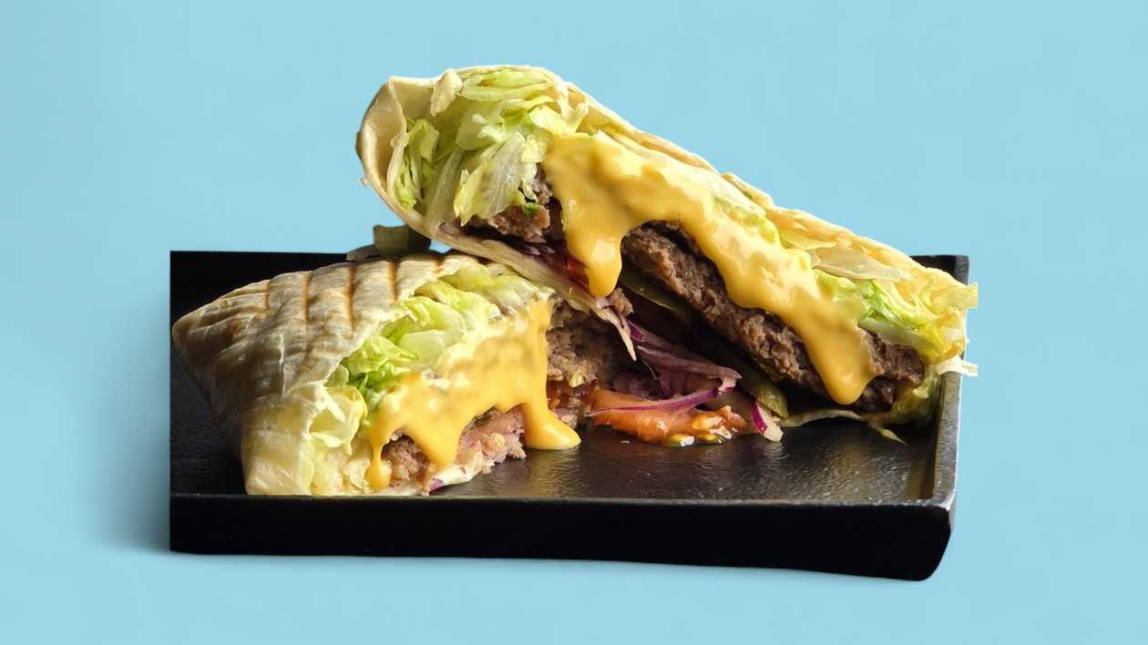 Beef wrapburger