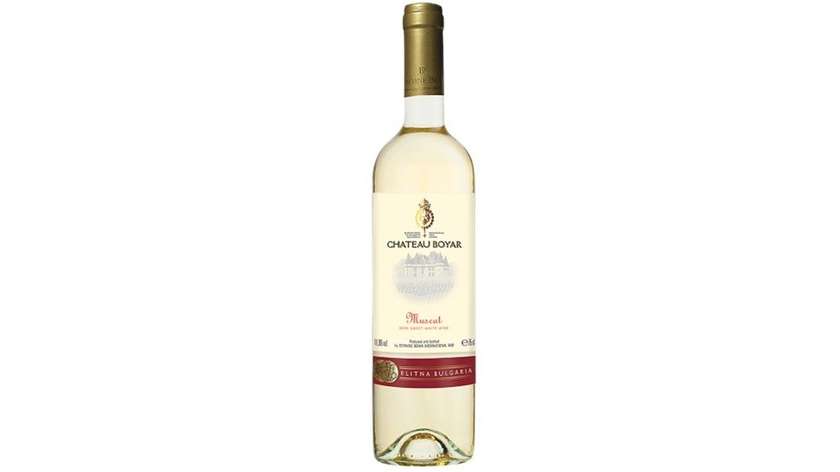 Chateau Boyar Muscat białe pół/słodkie 0,75L