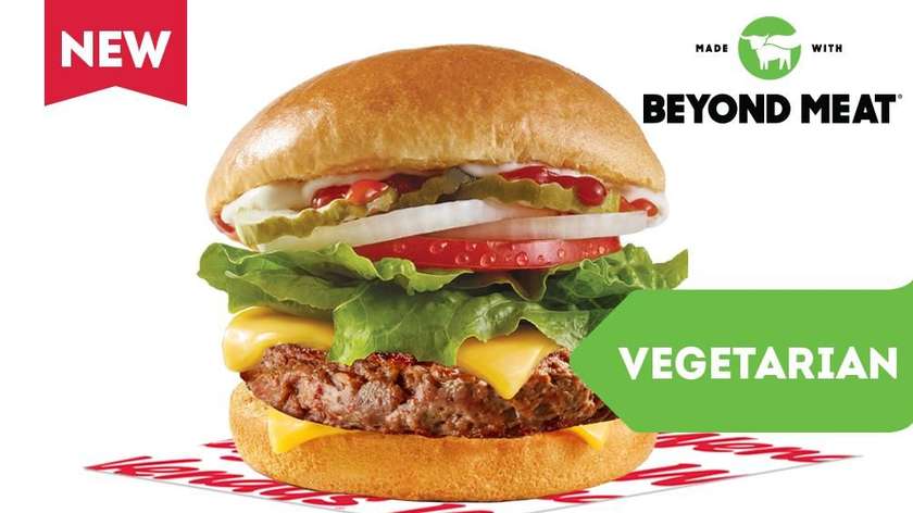 Wendy's Plant cheese burger