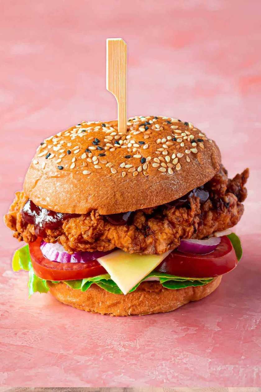 Crunchy Chicken Burger