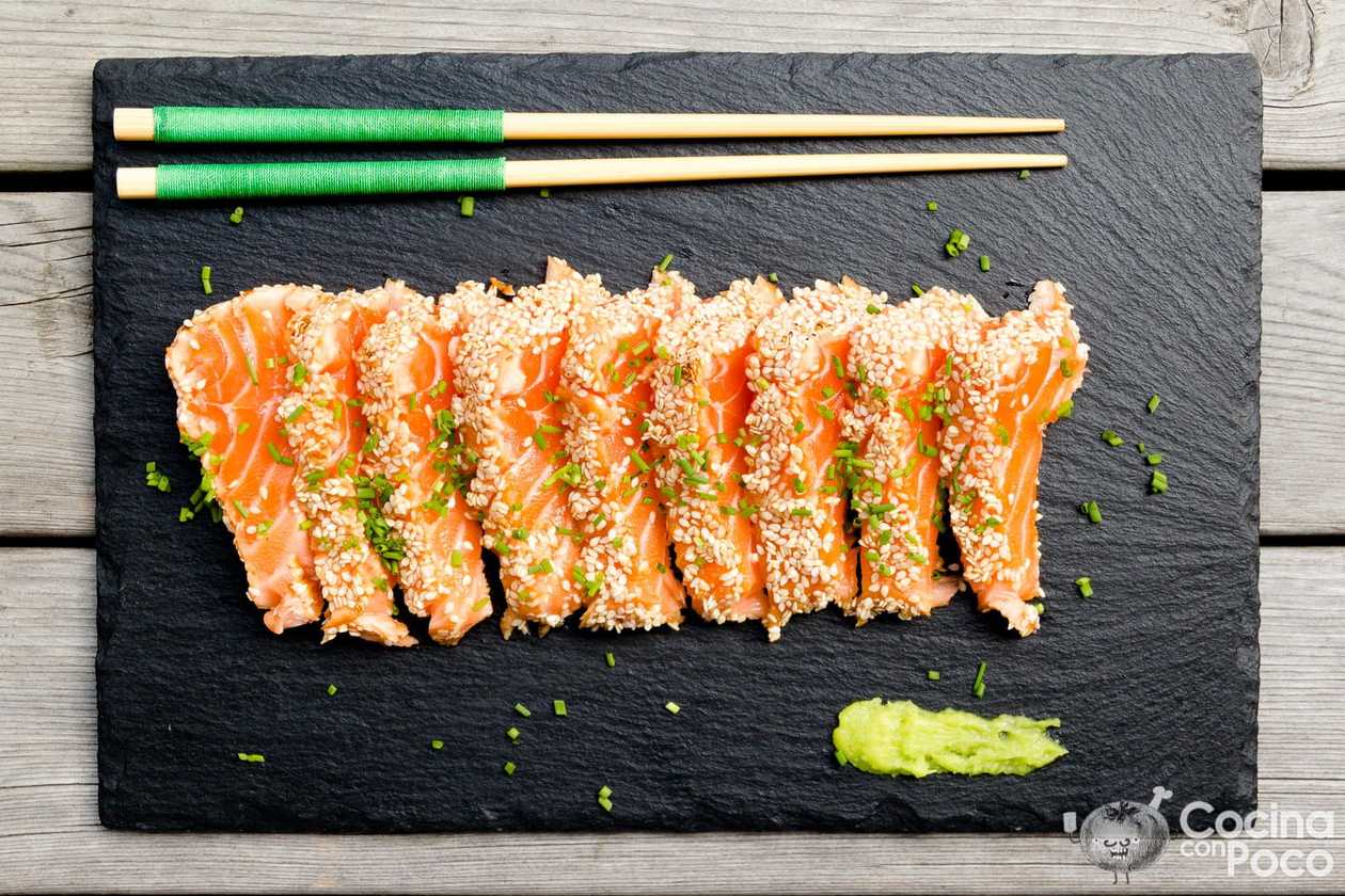 Salmon Tataki