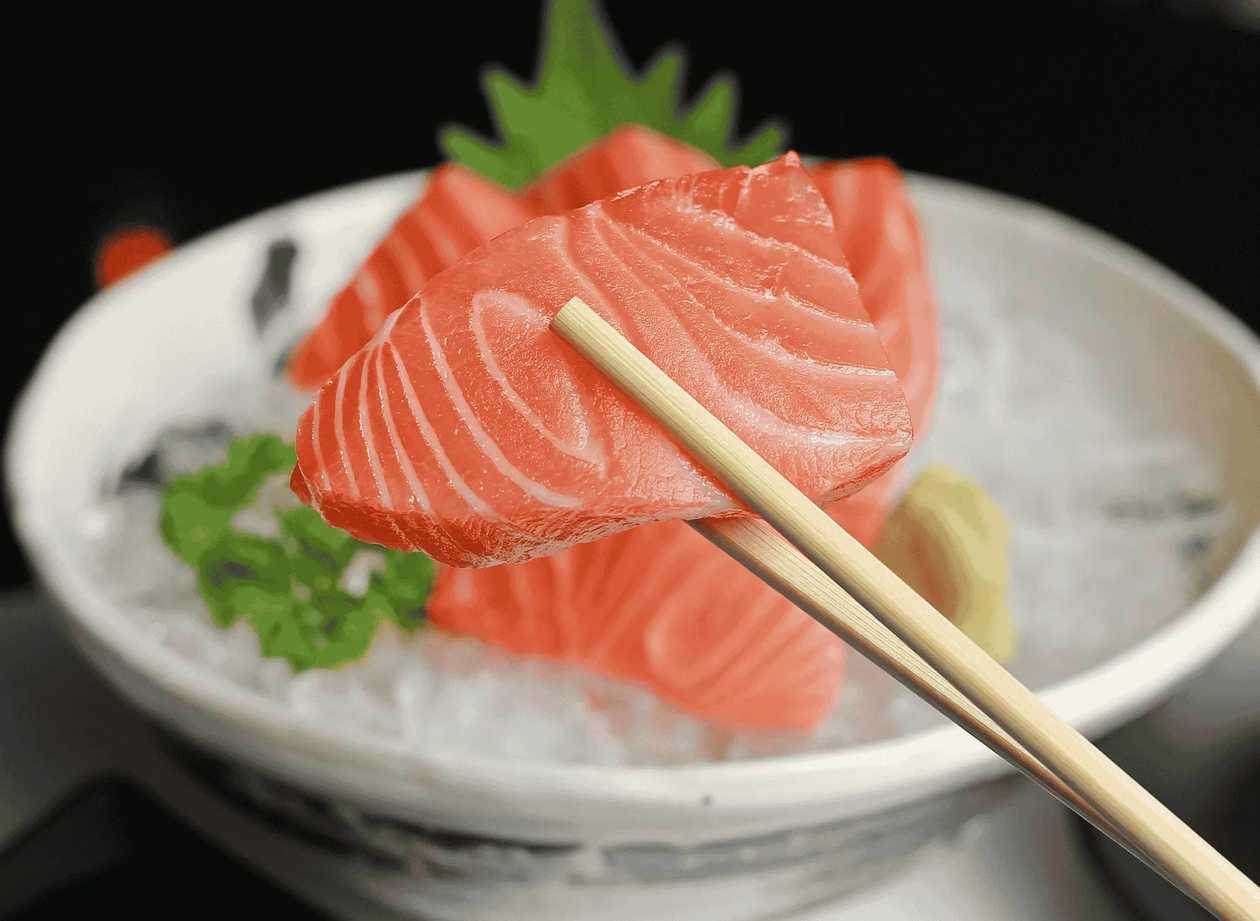 Salmon Sashimi
