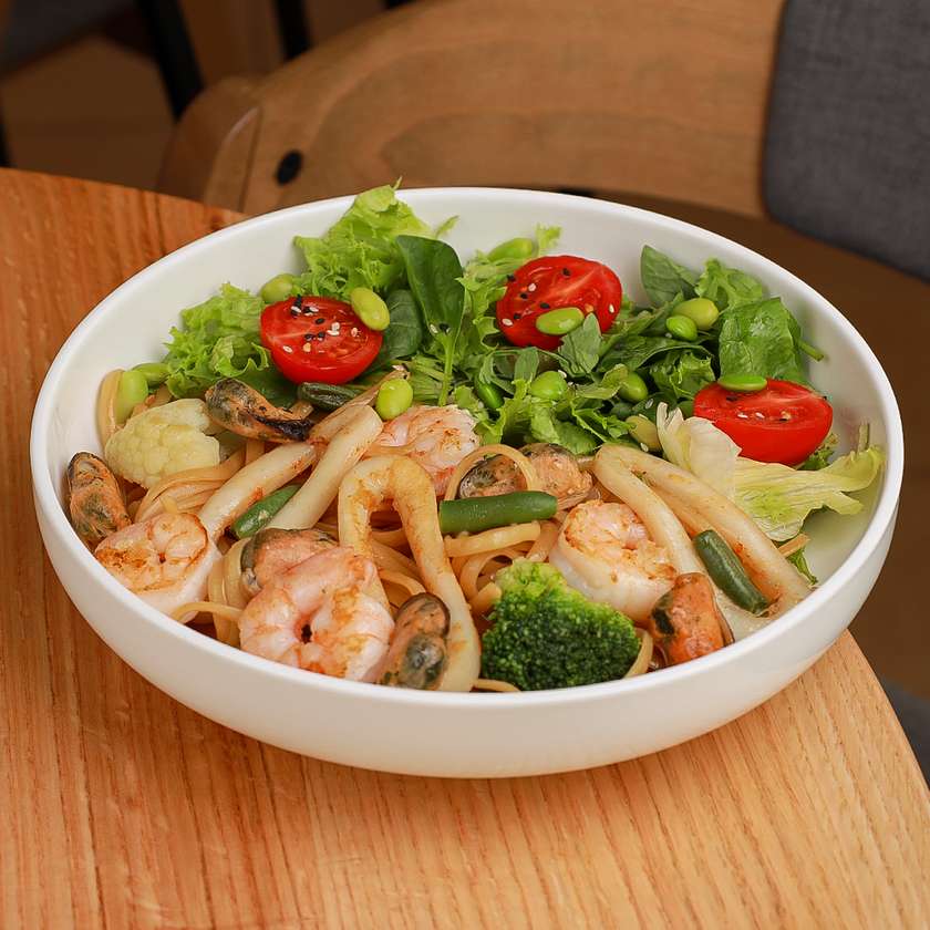 Салат паста з морепродуктами (530г)