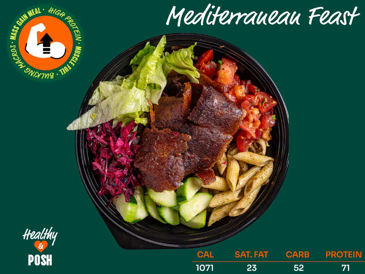 MEDITERRANEAN FEAST - 1071kcals