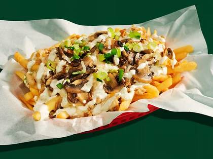 Mushroom Chicken American Fries