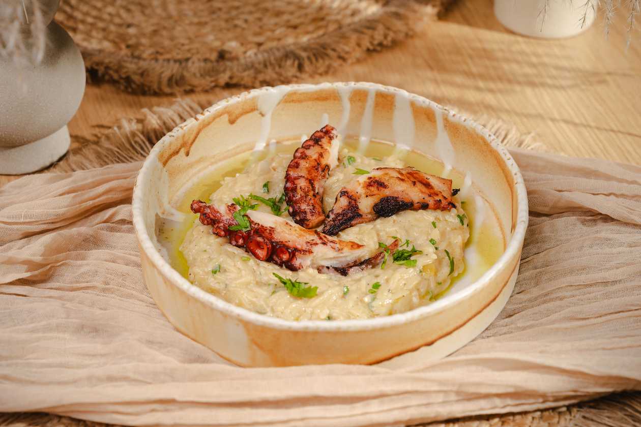Orzo with octopus 350g